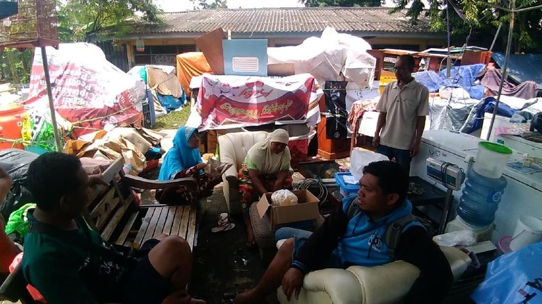 Usai Digusur, Warga Pulosari Kesulitan Cari Tempat Tinggal Usai Digusur, Warga Pulosari Kesulitan Cari Tempat Tinggal