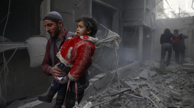 Ghouta Timur Dibombardir Rezim Suriah, Rusia Minta DK PBB Sidang Ghouta Timur Dibombardir Rezim Suriah, Rusia Minta DK PBB Sidang