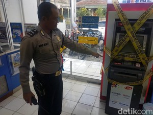 Pembobol ATM di Sukabumi Gondol Duit Rp 99 Juta