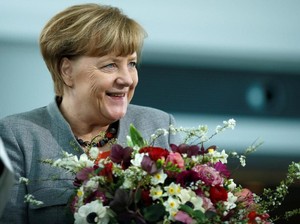 Kanselir Jerman Ucapkan Selamat ke Putin Menangi Pilpres Rusia