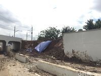 Titik longsor belum diperbaiki
