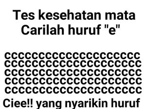 Yuk Tes Mata Kamu, Tebak-tebakan di 10 Gambar Ini (2)