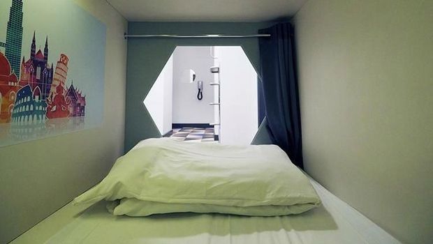 Bukan Mesin Cuci, Ini Hotel Kapsul