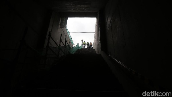 Foto: Penampakan Stasiun Bawah Tanah Pertama MRT Jakarta