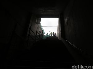 Foto: Penampakan Stasiun Bawah Tanah Pertama MRT Jakarta