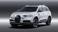 Siapa sangka, desain Aksyonov Nikita mampu memberikan desain SUV terbaik dengan memadukan Veyron dan Chiron. Foto: Dok. Motor1