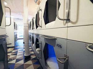 Bukan Mesin Cuci, Ini Hotel Kapsul