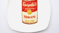 Dibentuk mirip seperti bentuk kaleng sup. Ini dibuat dari saus tomat, mayonnaise, mustard dan saus tiram. Foto: Hong Yi
