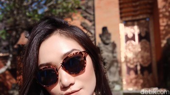 Dengan teknologi ini, kamera akan memindai 254 titik wajah. Foto: Adi Fida Rachman/detikINET