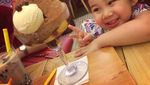 Ini Ekspresi Lucu Annabel, Putri Astrid Tiar Kalau Lagi Makan