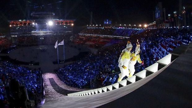 Olimpiade Musim Dingin Pyeongchang terkena serangan peretas saat pembukaan.