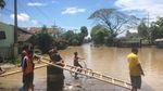 Foto: Jalur Cilegon-Anyer Putus karena Banjir