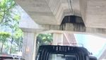 Potret Flyover Busway Tendean yang Memang Didesain Retak