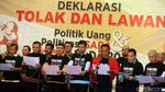 Bawaslu dan Parpol Deklarasi Tolak Politik Uang dan SARA