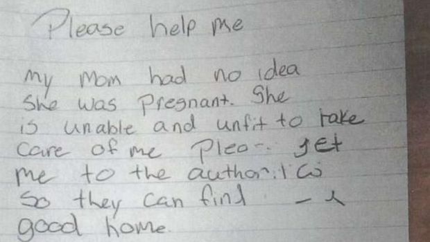 Surat dari ibu yang membuang bayinya di Bandara Tucson, America Serikat