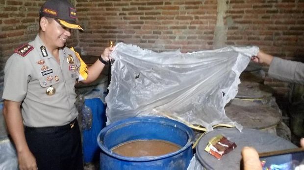 Arak setengah jadi