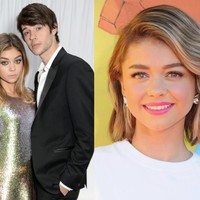 Sarah Hyland saat masih pacaran di 2014 dengan dirinya saat ini. Terlihat jika saat ini bintang Modern Family itu tampak lebih dewasa dan anggun dengan rambut bobnya. Foto: Dok. Getty Images