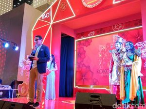 Hadiri Festival Imlek di MOI, Sandi: Gong Xi Fa Cai