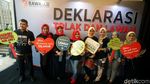 Bawaslu dan Parpol Deklarasi Tolak Politik Uang dan SARA