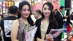 Deretan SPG Cantik di Pameran Perumahan JCC