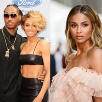 Ciara di foto 2013 dengan rambut pendek dan Ciara setelah putus. Setelah putus dan melahirkan, Ciara semakin glowy dengan rambut panjangnya. Foto: Dok. Getty Images