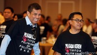 Perwakilan dari partai politik juga berkomitmen mengajak pemilih untuk menentukan pilihannya berdasarkan visi misi dan program kerja.