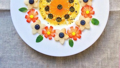 Bikin Nggak Tega Dimakan, Ini Smoothie Bowl Cantik Kreasi Seniman Jepang