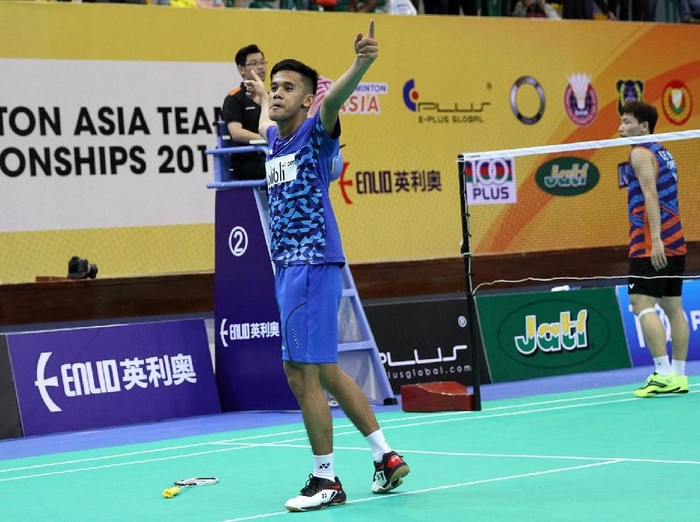 Firman Abdul Kholik di  Kejuaraan Bulutangkis Beregu Asia 2018