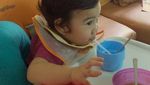 Ini Ekspresi Lucu Annabel, Putri Astrid Tiar Kalau Lagi Makan