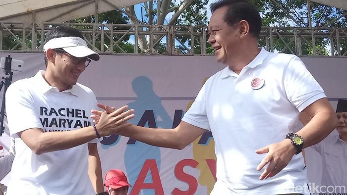 Sandiaga Gunakan Waktu Liburnya Jadi Juru Kampanye