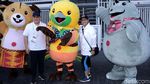 Menlu Retno Pimpin Jalan Santai Diplomatic Walk
