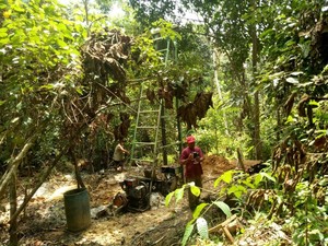 2 Penambang Ilegal di Kawasan Suaka Margasatwa Dangku Ditangkap
