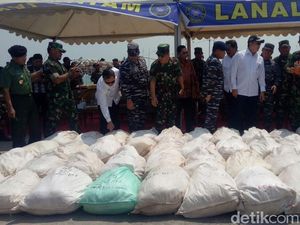 Polri: Tersangka dan 1,8 Ton Sabu di Kepri akan Dibawa ke Jakarta