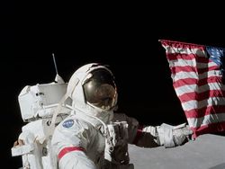 Penampakan Para Manusia Terakhir yang Mendarat di Bulan