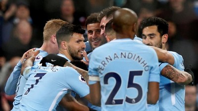 Panggung Aguero di Etihad