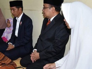 Anggota Paspampres Meninggal, Jokowi Melayat ke Rumah Duka
