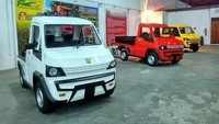 Direktur Jendral (Dirjen) Industri Logam Mesin Alat Transportasi dan Elektronika (ILMATE) Kementerian Perindustrian (Kemenperin), Harjanto, mengungkapkan bahwa harga jual kendaraan ini di bawah Rp 70 juta. Dok. Kemenperin.