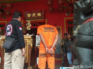Polisi: Pelaku Teror Bom di Kelenteng Karawang Orang Stres