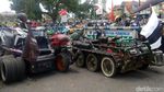 Ribuan Scooters Ramaikan Jambore Vespa di Purworejo