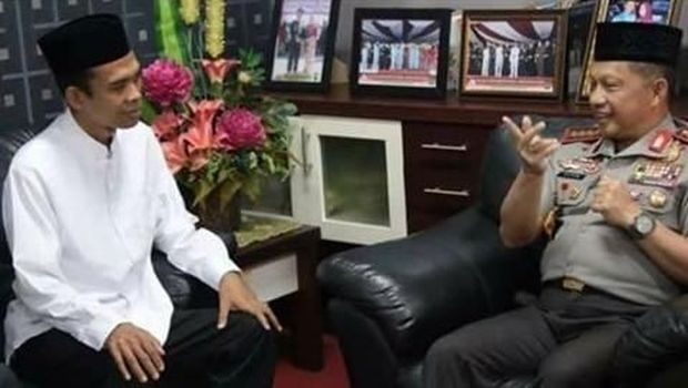  Kapolri Bertemu Ustaz Abdul Somad, Diskusi dan Silaturahmi