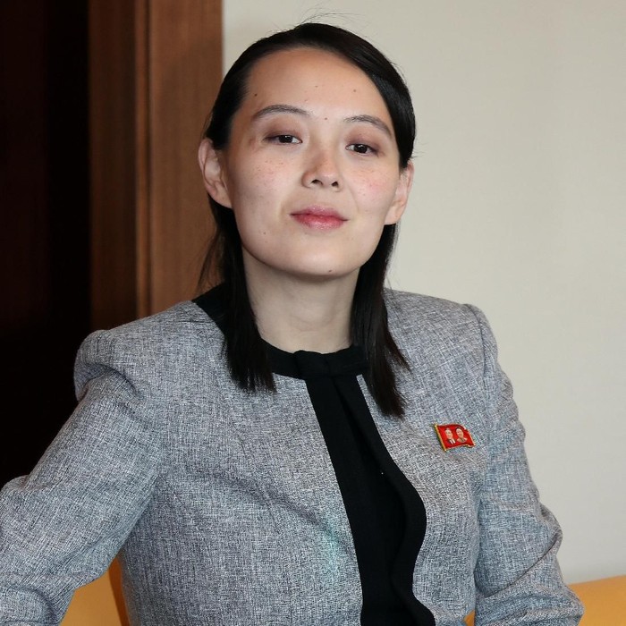 Kim Yo Jong, the sister of North Koreas leader Kim Jong Un, arrives for a banquet in Seoul, South Korea February 11, 2018.   Yonhap via REUTERS   ATTENTION EDITORS - THIS IMAGE HAS BEEN SUPPLIED BY A THIRD PARTY. SOUTH KOREA OUT. NO RESALES. NO ARCHIVE.