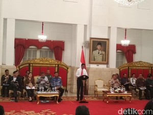 Pesan Jokowi Untuk Menteri Kebinet Kerja Saat Sidang Paripurna