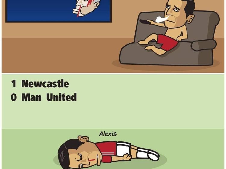 Kocaknya Meme-Meme Usai MU Ditekuk Newcastle