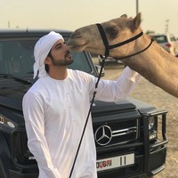 Hingga saat ini belum ada kabar soal kisah cintanya. Pangeran Hamdan diketahui masih melajang.  Foto: Instagram