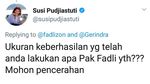 Respons Menteri Susi dan Sri Mulyani Saat Disindir Fadli Zon