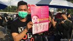 Foto: Ada Dilan di Aksi Tolak RUU KUHP di DPR