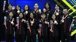 Foto: Tim Putra Indonesia Berjaya di Kejuaraan Bulutangkis Beregu Asia