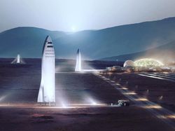 Gambaran Pemukiman Manusia di Mars yang Memukau