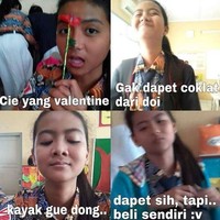 Valentinenya seorang jomblo bisa dengan beli cokelat sendiri Foto: Istimewa