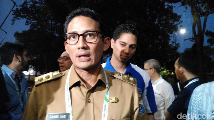 Foto: Wakil Gubernur Jakarta Sandiaga Uno (M Fida Ul Haq/detikcom) Foto: Wakil Gubernur Jakarta Sandiaga Uno (M Fida Ul Haq/detikcom)